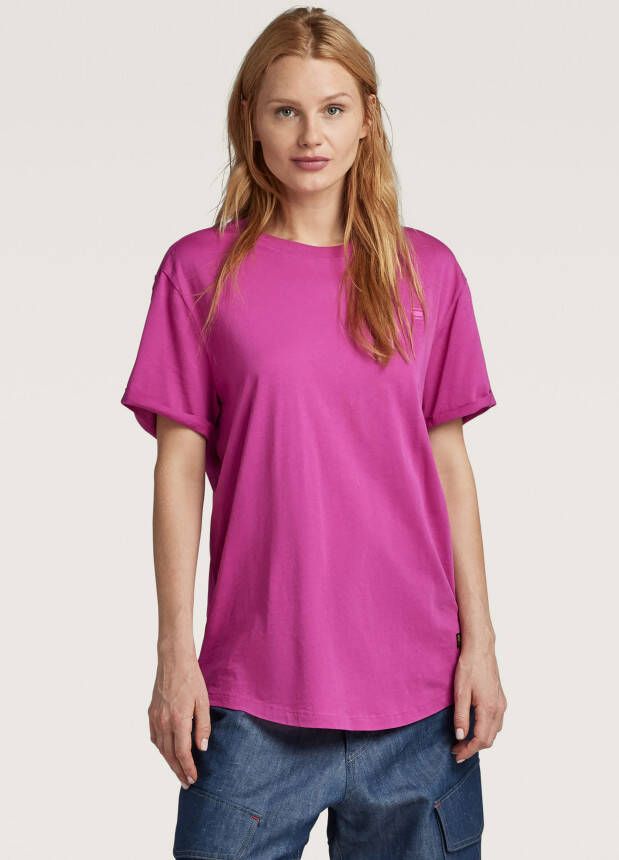 G-Star RAW T-shirt Lash fem loose r t s\\s wmn roze
