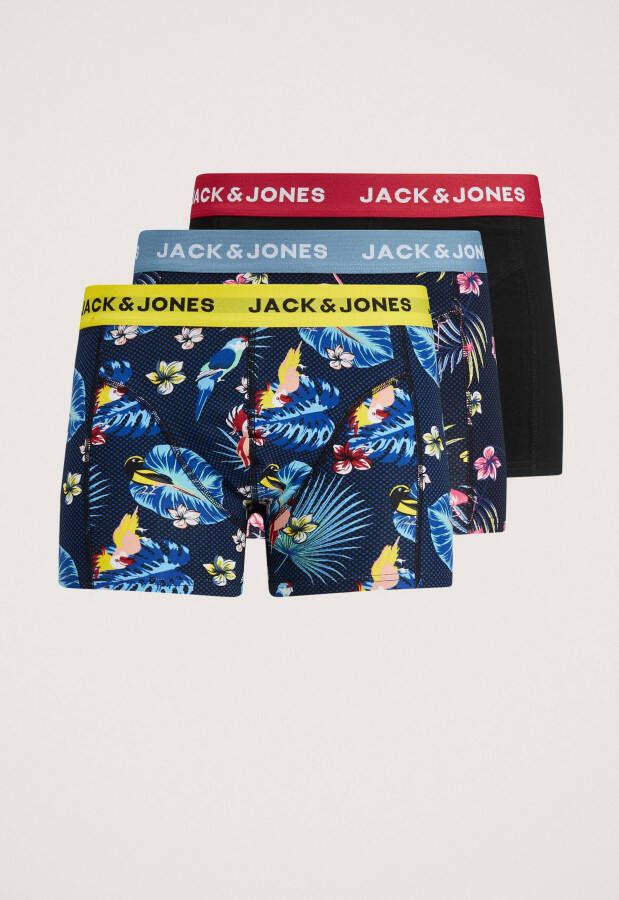 Jack&Jones Flower Bird 3-Pack Boxershorts