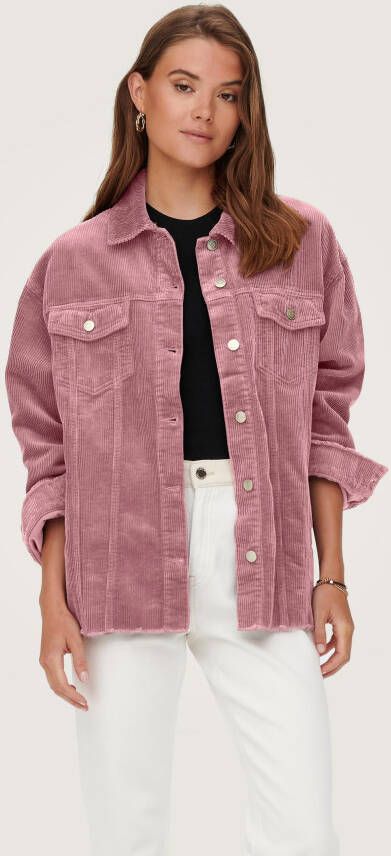 Only Cordjasje ONLBITTEN CORD SHACKET PNT NOOS