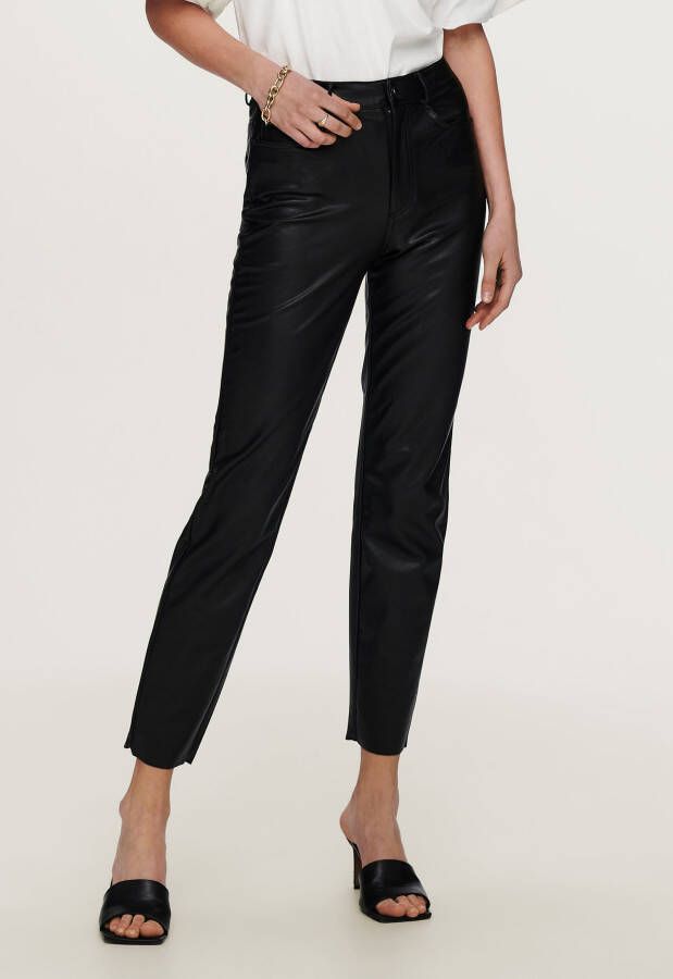 Only Emily Faux Leather Broek