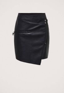 Only Louie Faux Leather Rok