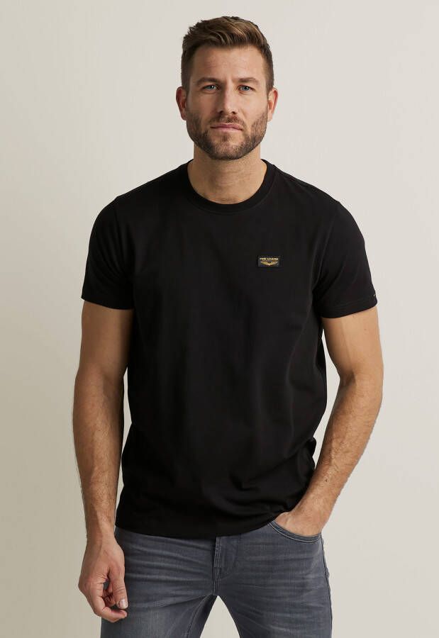 PME LEGEND Heren Polo's & T-shirts Short Sleeve R-neck Guyver Tee Zwart - Foto 8