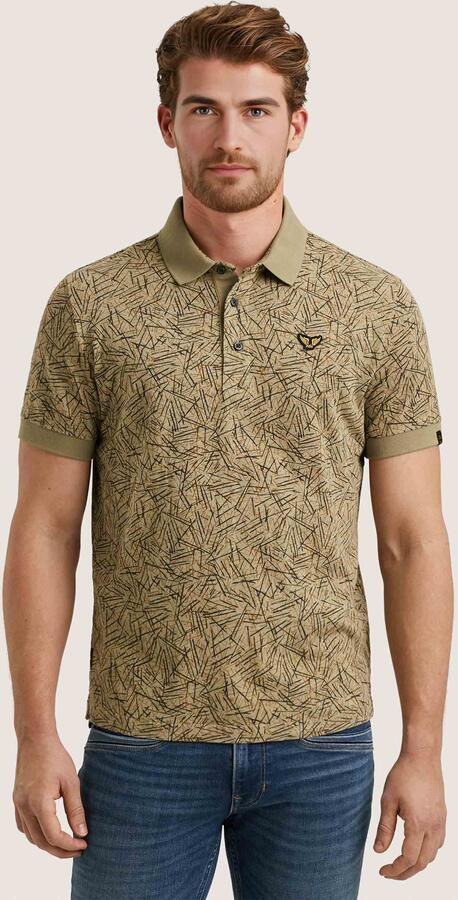 PME LEGEND Polo met allover print - Foto 4