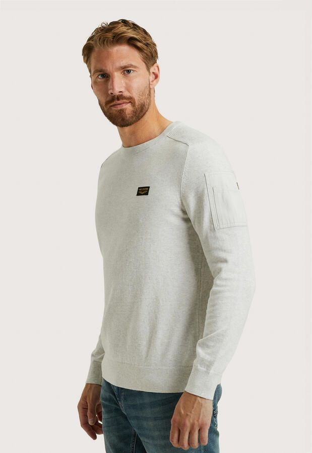 PME LEGEND Heren Truien & Vesten American Classic Knit Lichtgrijs - Foto 12