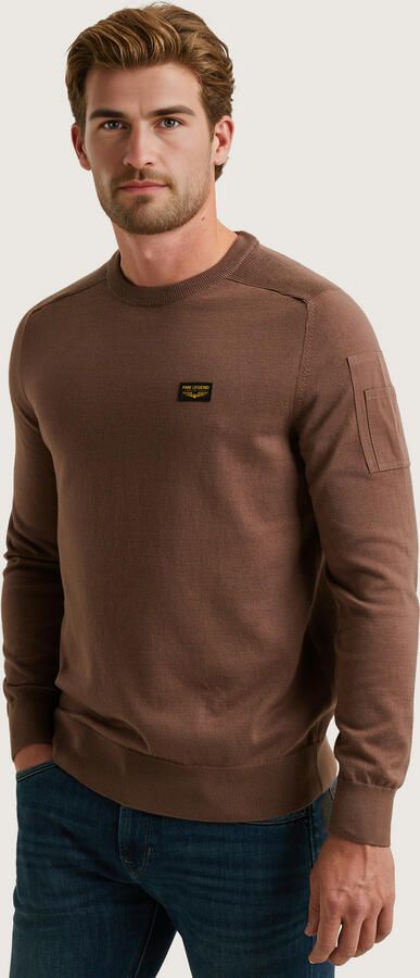 PME Legend gebreide trui roodbruin - Foto 2