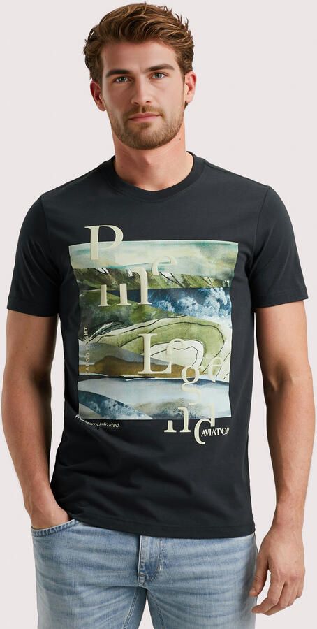 PME Legend T-shirt donkerblauw