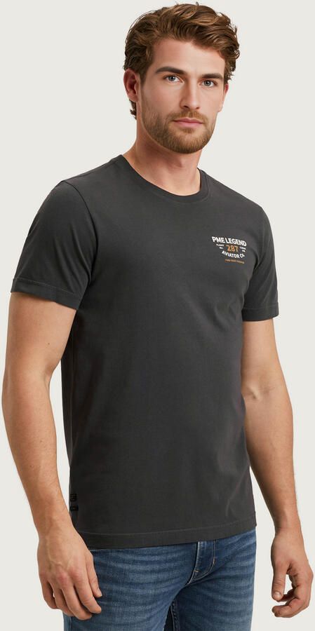 PME Legend regular T-shirt antraciet - Foto 4