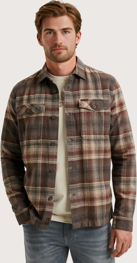 PME Legend Vrijetijdsoverhemd met kentkraag