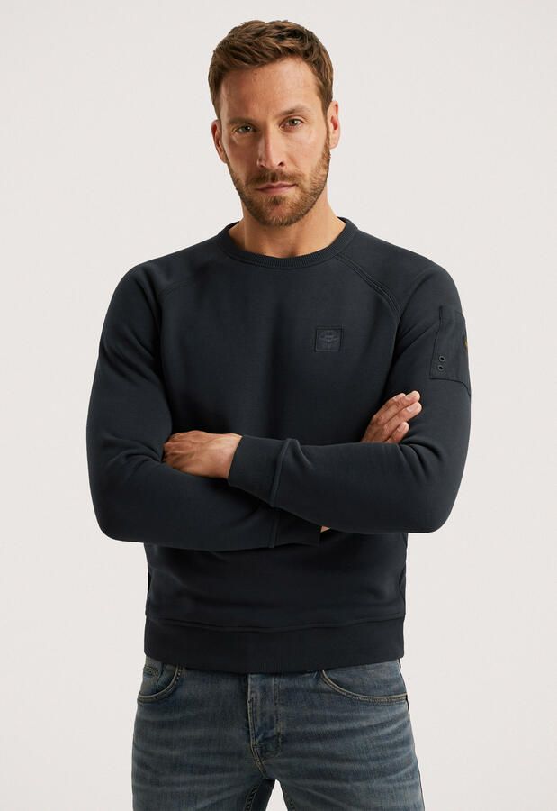 PME LEGEND Heren Truien & Vesten Soft Fleece Sweat Donkerblauw - Foto 7