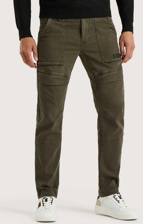 PME Legend Stoffen broek met steekzakken