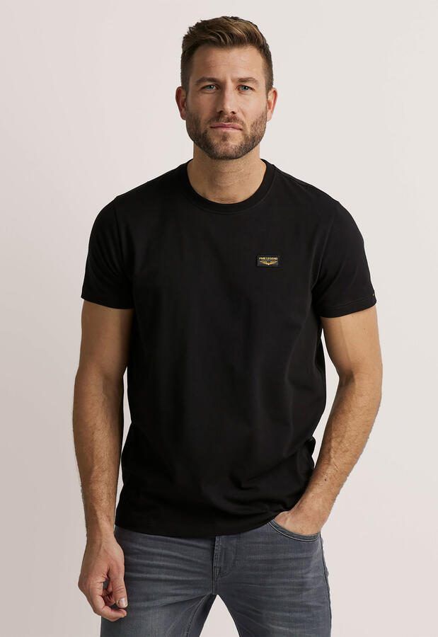 PME LEGEND Heren Polo's & T-shirts Short Sleeve R-neck Guyver Tee Zwart - Foto 3