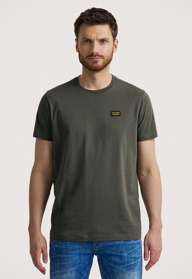 PME LEGEND Heren Polo's & T-shirts Short Sleeve R-neck Guyver Tee Grijs - Foto 7