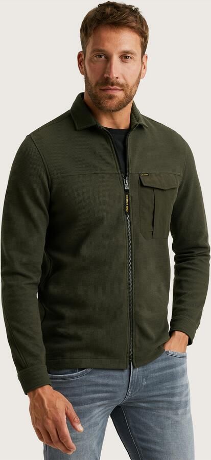 Pme legend Jersey Waffle Shirt Jacket
