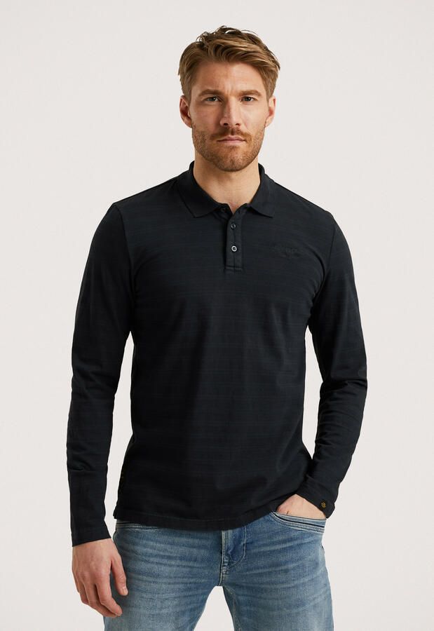 PME Legend regular polo donkerblauw - Foto 3