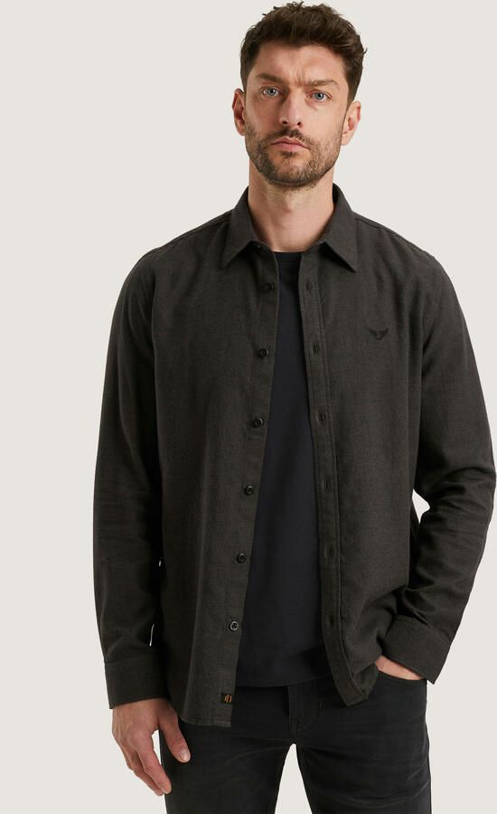 Pme legend Overhemd Met Allover Structuur