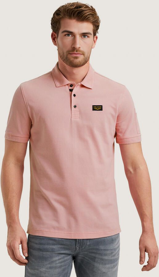 PME LEGEND Heren Polo's & T-shirts Trackway Polo Roze - Foto 8