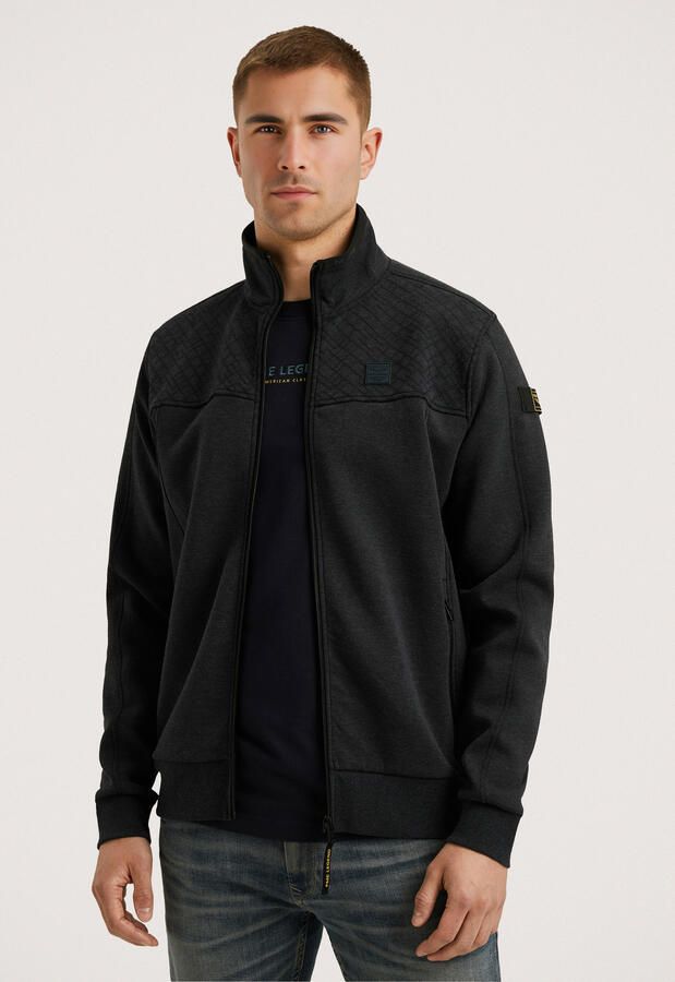 PME LEGEND Heren Truien & Vesten Interlock Zwart - Foto 5