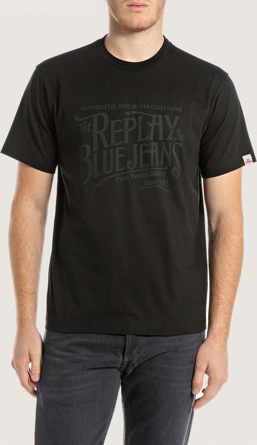 Replay Print T-shirt
