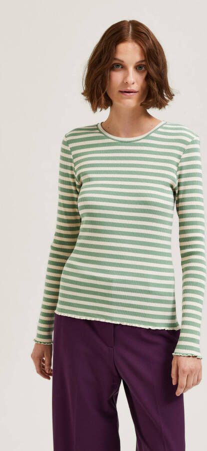 Selected femme Anna Stripe T-shirt