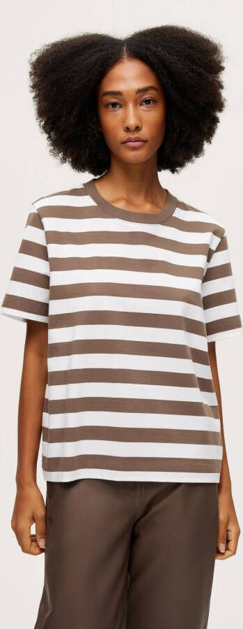 Selected femme Essential Striped Boxy NOOS T-shirt