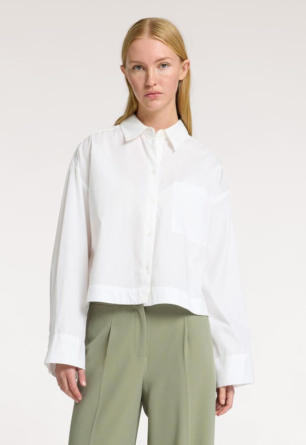 Selected femme Astha Cropped Boxy Blouse