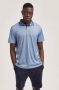 SELECTED HOMME Heren Polo's & T-shirts Slhleroy Coolmax Ss Polo B Noo Lichtblauw - Thumbnail 3