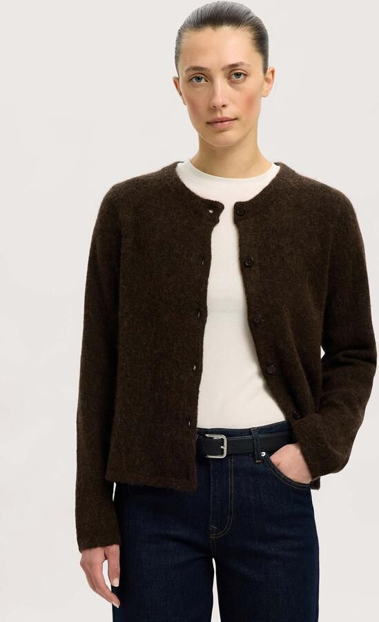 Selected Lulu Knit Cardigan