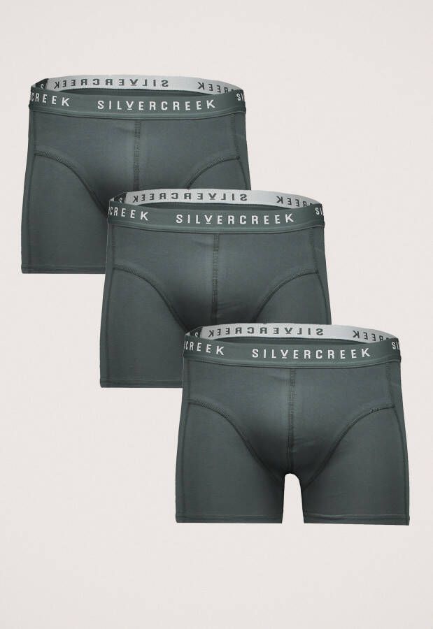 Silvercreek Solid 3-Pack Boxershorts