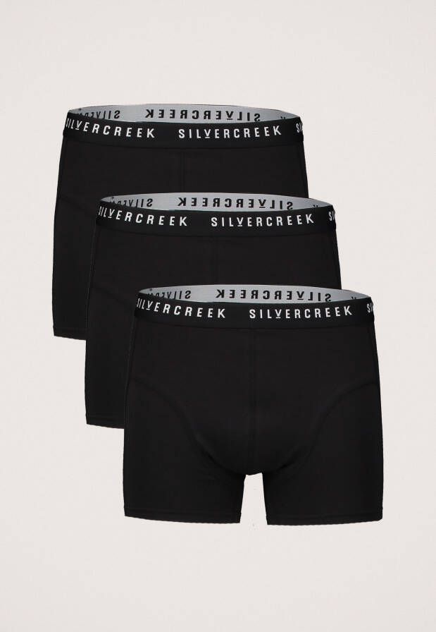 Silvercreek Solid 3-Pack Boxershorts