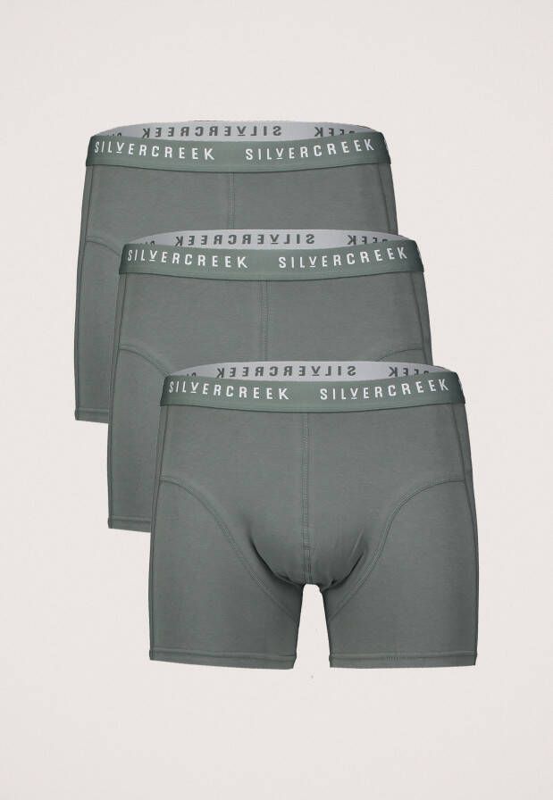 Silvercreek Solid 3-Pack Boxershorts