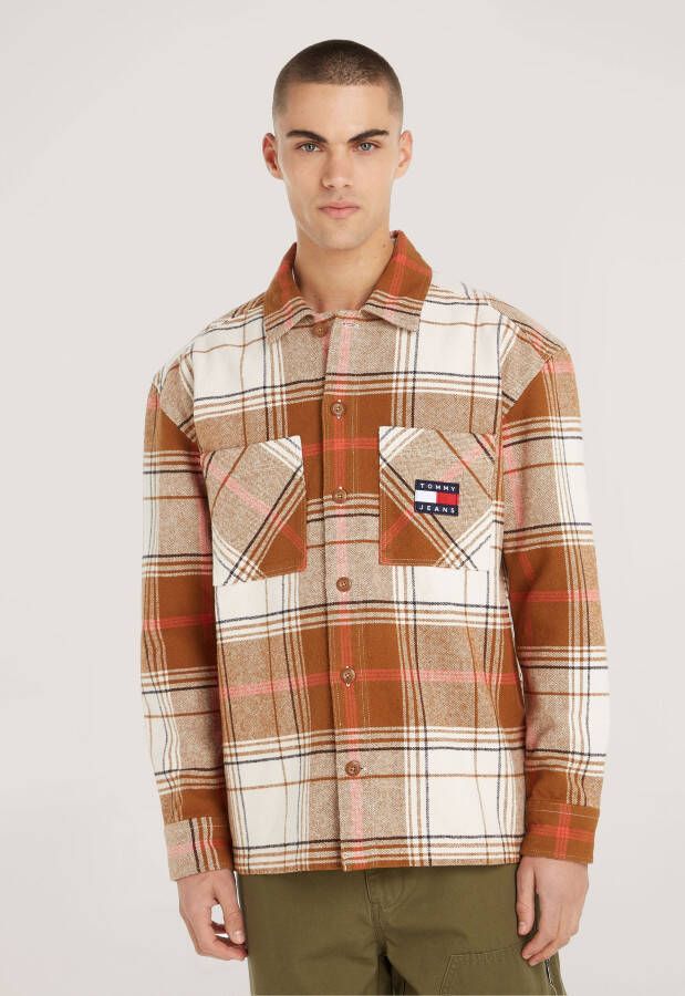 Tommy Jeans Brushed Check Overshirt