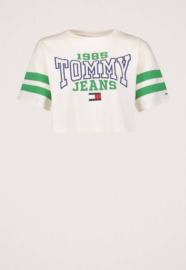Tommy Jeans Cropped College T-shirt