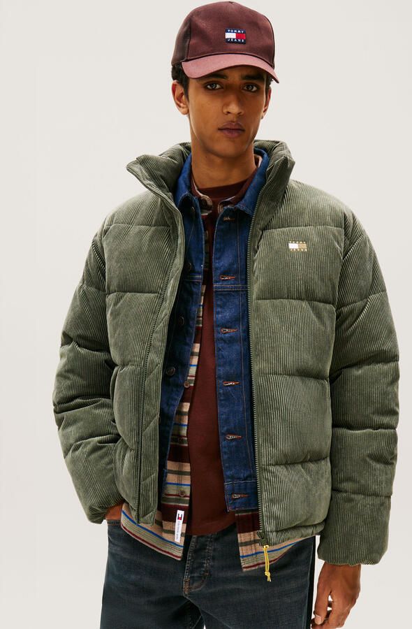 Tommy Jeans Corduroy Pufferjacket