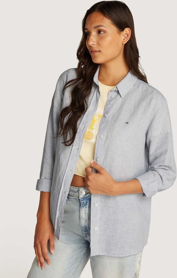 Tommy Jeans Rlx Linen Blouse