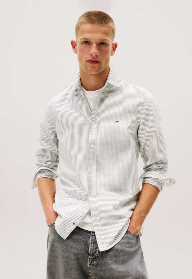 Tommy Jeans Stripe Oxford Overhemd