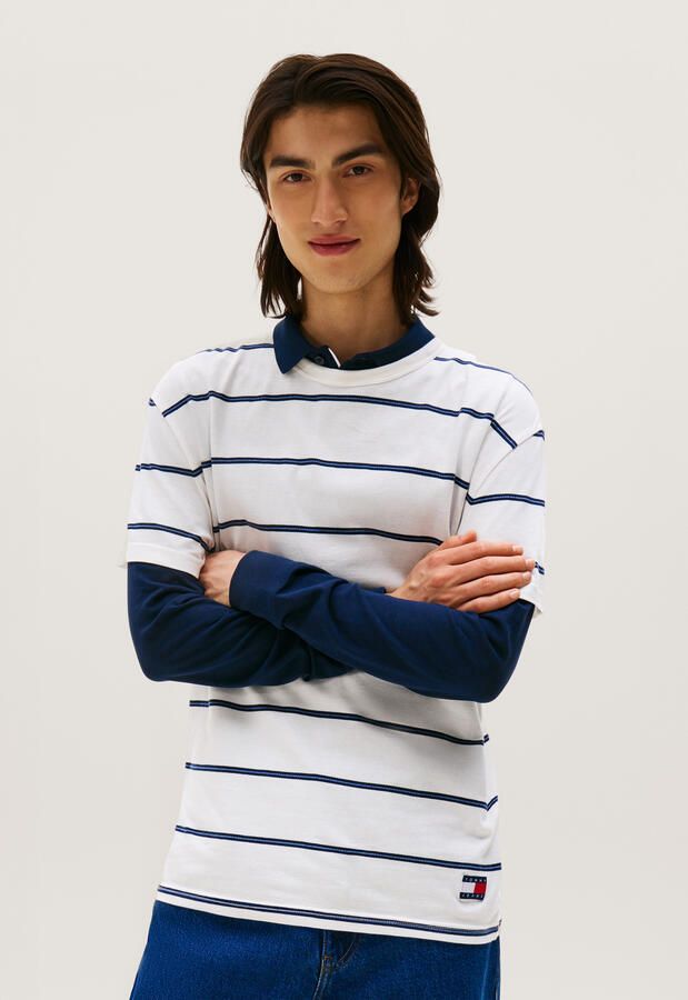 Tommy Jeans Textured Stripe T-shirt