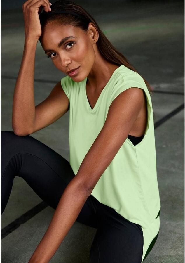 Active by Lascana 2-in-1-shirt -Sportshirt in dubbele laag look - Foto 3