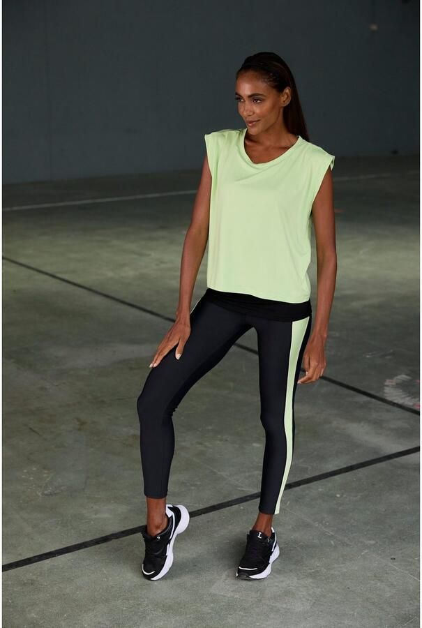 Active by Lascana 2-in-1-shirt -Sportshirt in dubbele laag look - Foto 4