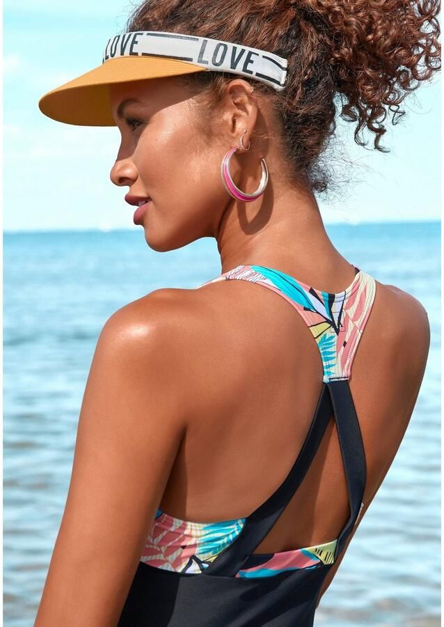 Active by Lascana Badpak Layne met ritssluiting en racerback - Foto 2