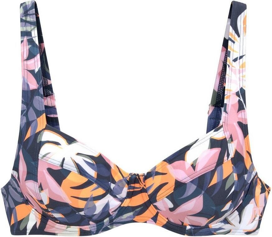 Active by Lascana Bikinitop met beugels WAVE brede bandjes - Foto 2