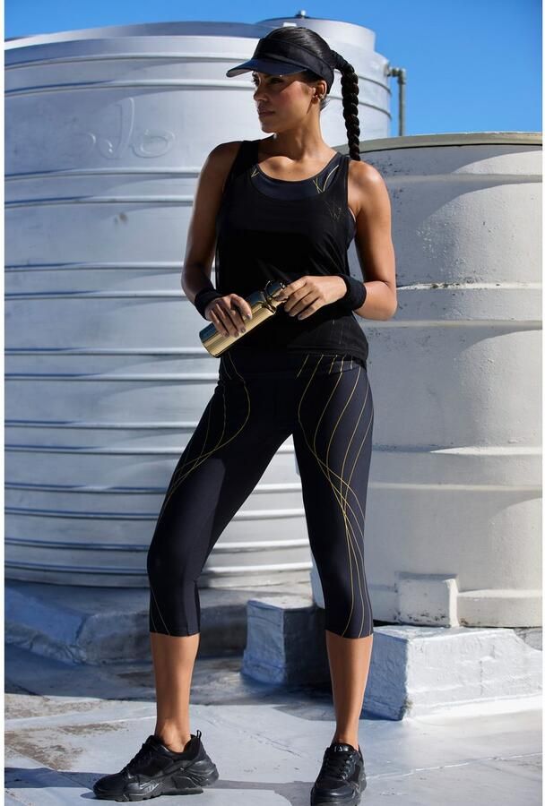 Active by Lascana Caprilegging met glinsterende print sportleggings - Foto 4