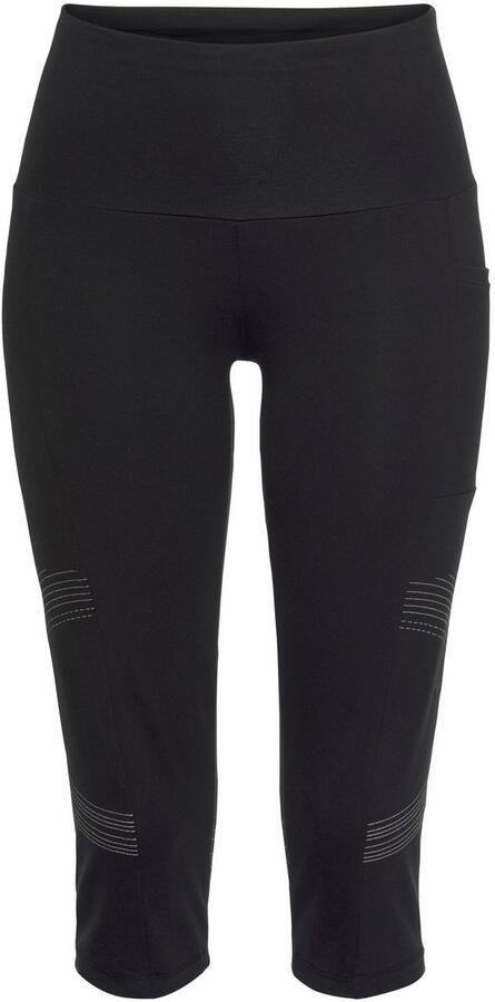 Active by Lascana Caprilegging met optisch reflecterende print en tasje voor de mobiele telefoon - Foto 9