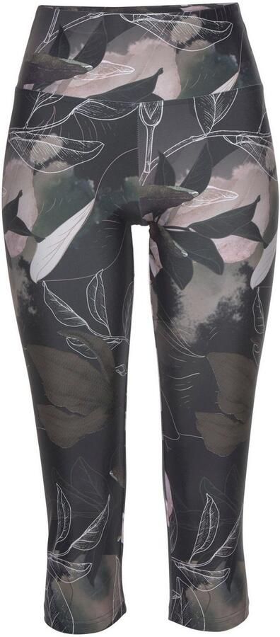 Active by Lascana Caprilegging Tropical met abstracte bloemenprint loungewear - Foto 5