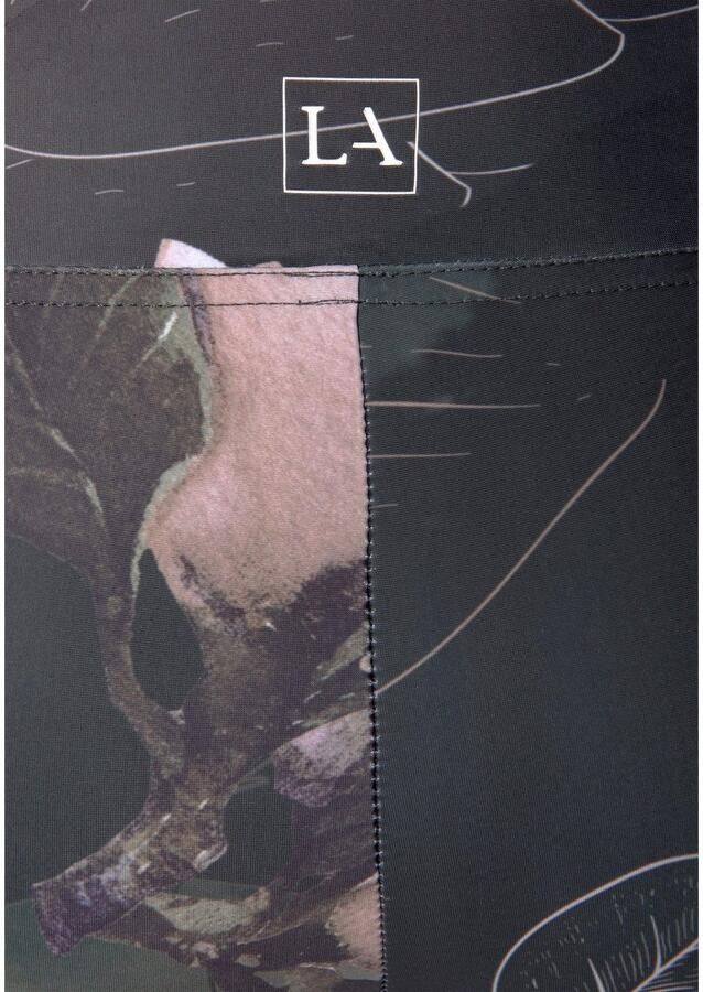 Active by Lascana Caprilegging Tropical met abstracte bloemenprint loungewear - Foto 3