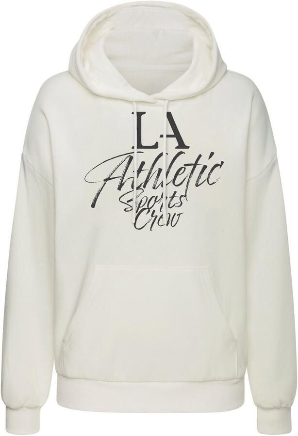 Active by Lascana Capuchontrui met sportieve tekst - Foto 2