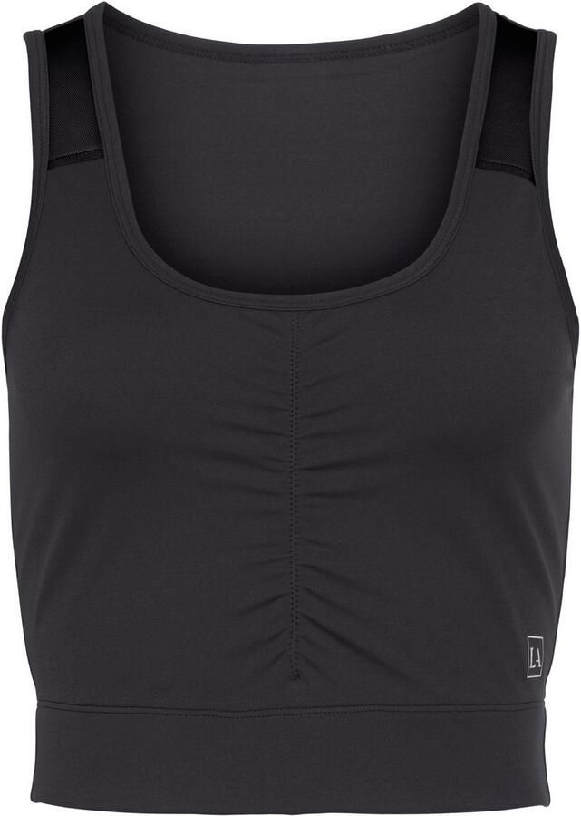 Active by Lascana Crop-top Mesh-inzetten
