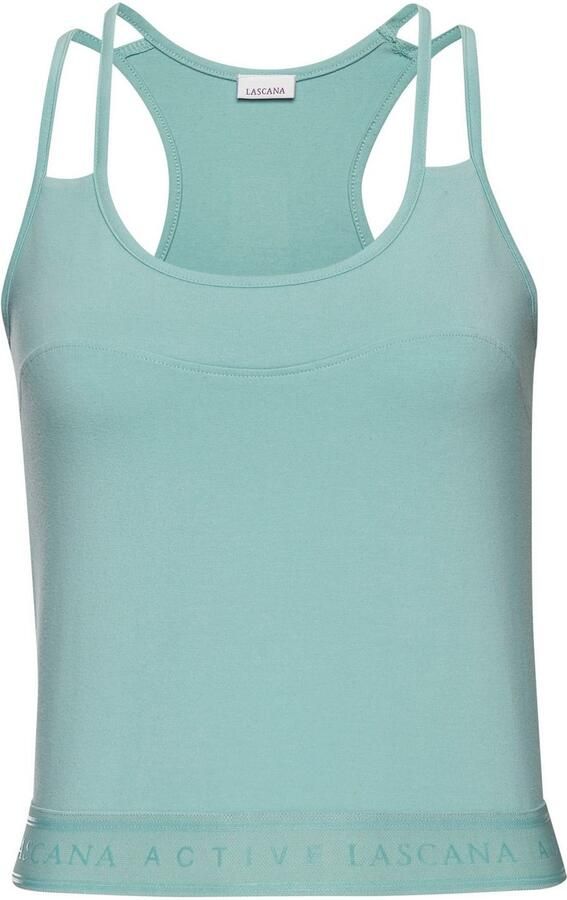Active by Lascana Crop-top met een deelnaad - Foto 7