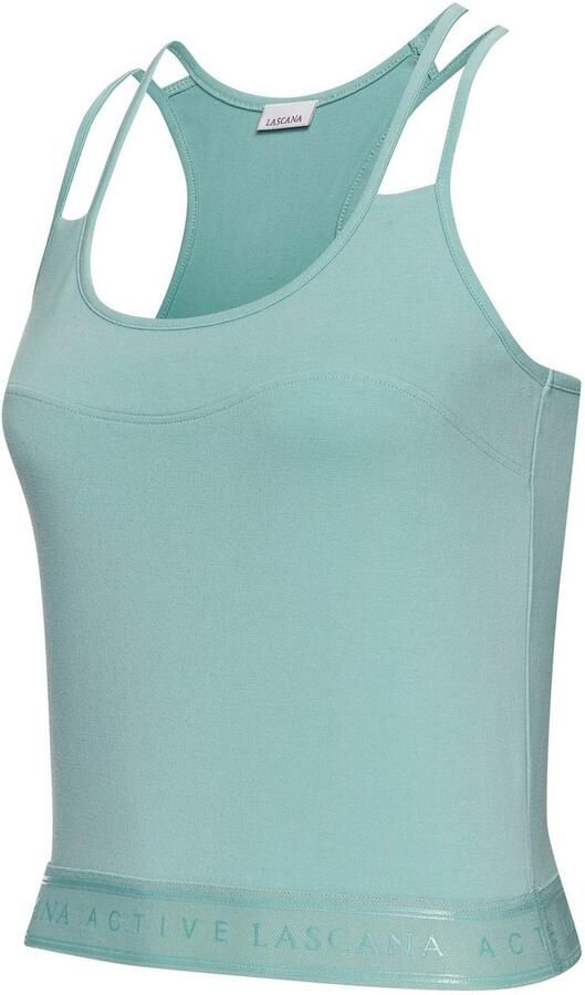 Active by Lascana Crop-top met een deelnaad - Foto 9