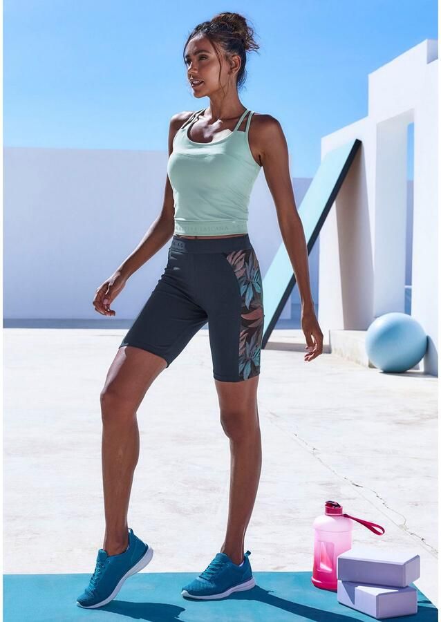 Active by Lascana Crop-top met een deelnaad - Foto 2