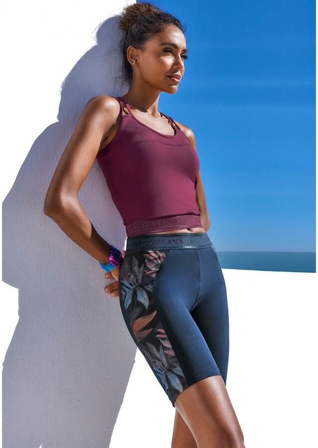 Active by Lascana Crop-top met een deelnaad - Foto 2